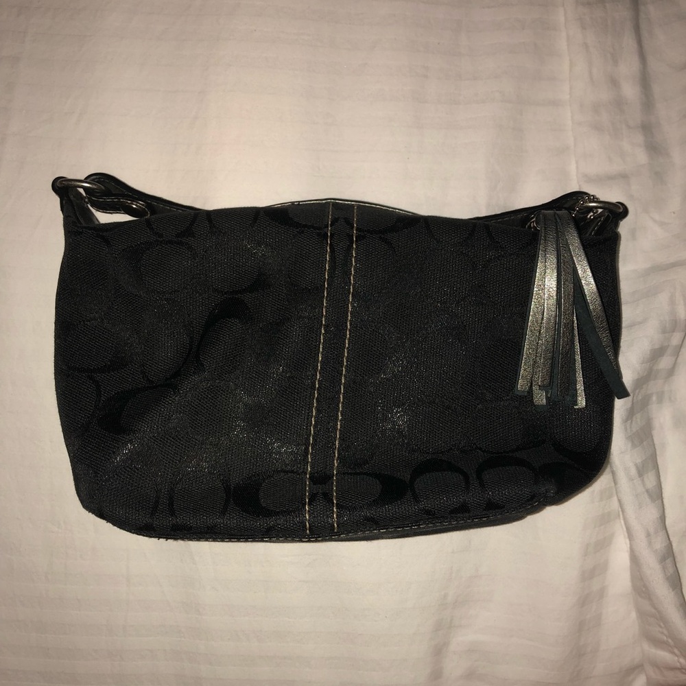 BLACK COACH HANDBAG
